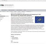 FiBL website December 2013